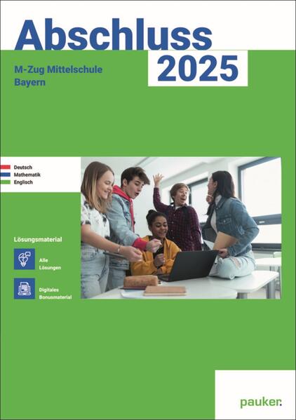 hugendubel Bergmoser + Höller Verlag AG: M-Zug 2025 - Mittelschule Bayern - Lösungsband - Deutsch Mathe Englisch bei. Online bestellen oder in der Filiale abholen