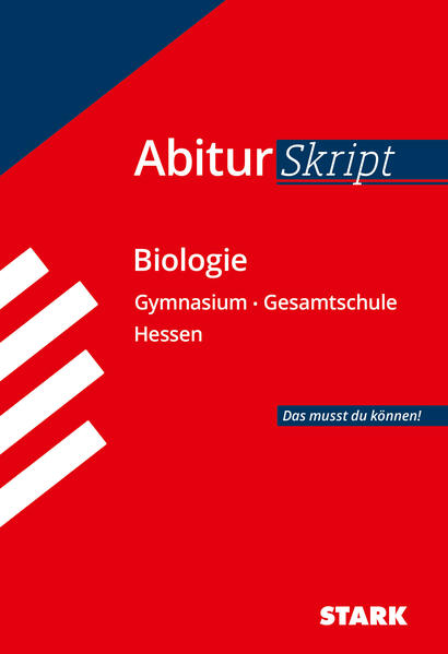hugendubel Jürgen Apel Brigitte Meinhard Christian Schillinger: STARK AbiturSkript - Biologie - Hessen bei. Online bestellen oder in der Filiale abholen