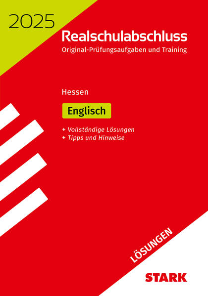 hugendubel STARK Lösungen zu Original-Prüfungen und Training Realschulabschluss 2025 - Englisch - Hessen bei. Online bestellen oder in der Filiale abholen