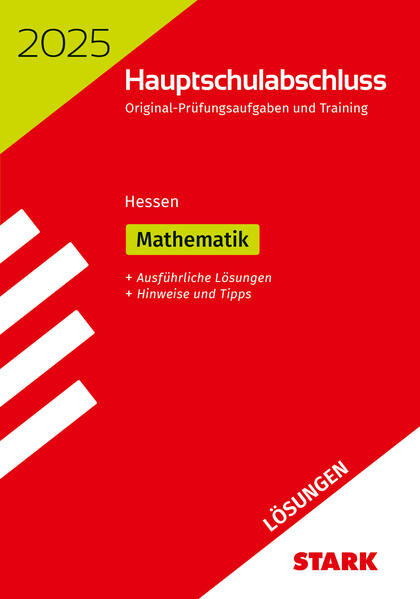 hugendubel STARK Lösungen zu Original-Prüfungen und Training Hauptschulabschluss 2025 - Mathematik - Hessen bei. Online bestellen oder in der Filiale abholen