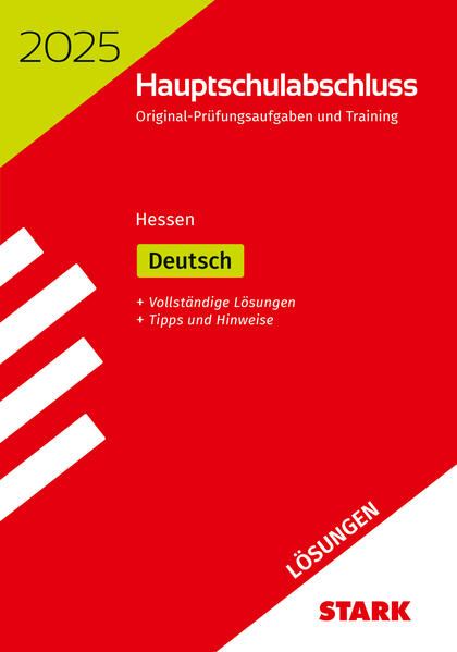 hugendubel STARK Lösungen zu Original-Prüfungen und Training Hauptschulabschluss 2025 - Deutsch - Hessen bei. Online bestellen oder in der Filiale abholen