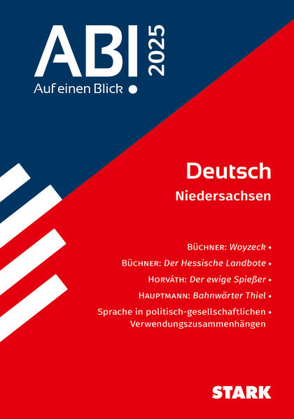 hugendubel STARK Deutsch - Abi - Auf einen Blick 2025 Niedersachsen bei. Online bestellen oder in der Filiale abholen