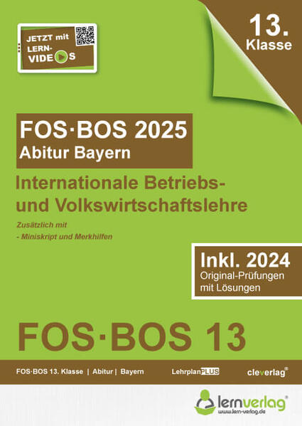 hugendubel Abiturprüfung FOS/BOS Bayern 2025 Internationale Betriebs- und Volkswirtschaftslehre 13. Klasse bei. Online bestellen oder in der Filiale abholen