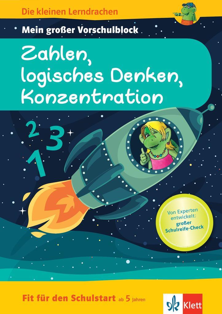 hugendubel Die kleinen Lerndrachen: Fit für den Schulstart: Mein großer Vorschulblock Zahlen logisches Denken Konzentration bei. Online bestellen oder in der Filiale abholen