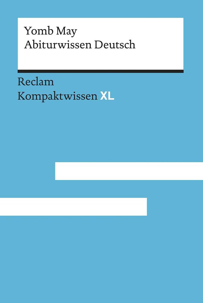 hugendubel Yomb May: Abiturwissen Deutsch bei. Online bestellen oder in der Filiale abholen