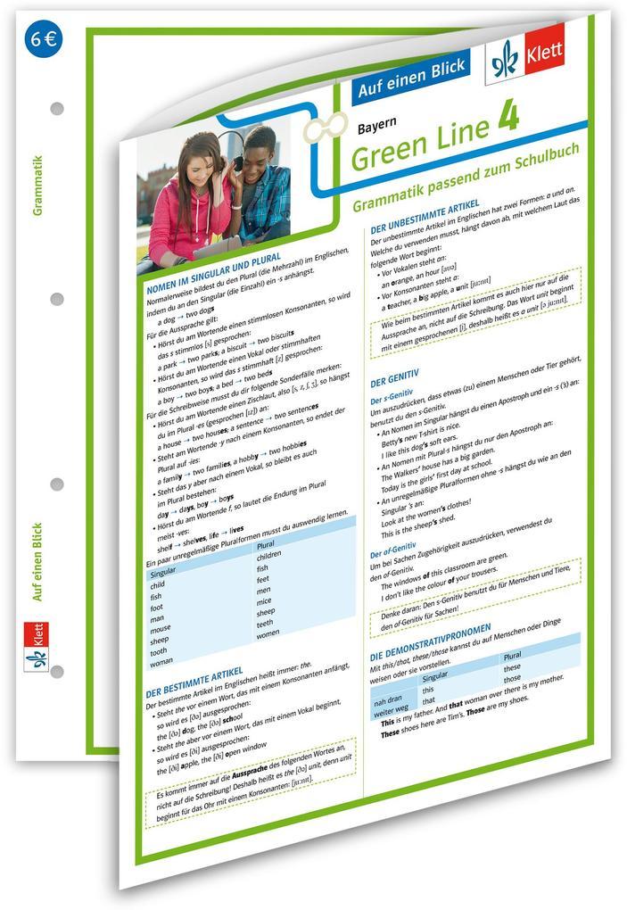 hugendubel Green Line 4 Bayern Klasse 8 Auf einen Blick. Grammatik passend zum Schulbuch bei. Online bestellen oder in der Filiale abholen