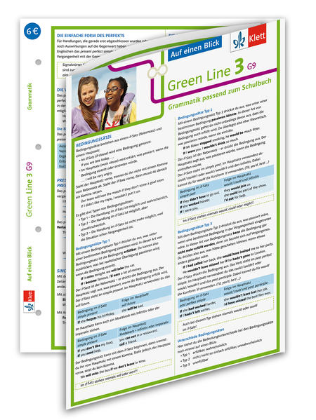 hugendubel Green Line 3. Auf einen Blick. G9 Klasse 7. Grammatik passend zum Schulbuch - Klappkarte (6 Seiten) bei. Online bestellen oder in der Filiale abholen