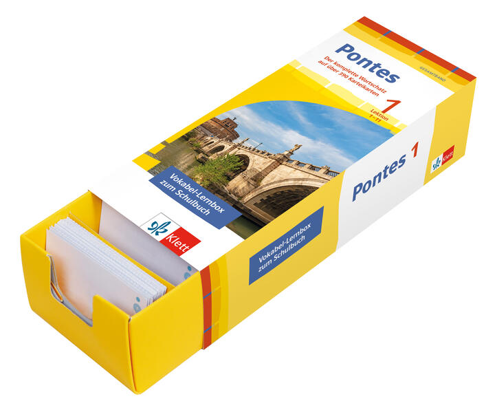 hugendubel Pontes Gesamtband 1 (ab 2020) Vokabel-Lernbox zum Schulbuch 1. Lernjahr. Lektion 1-11 bei. Online bestellen oder in der Filiale abholen