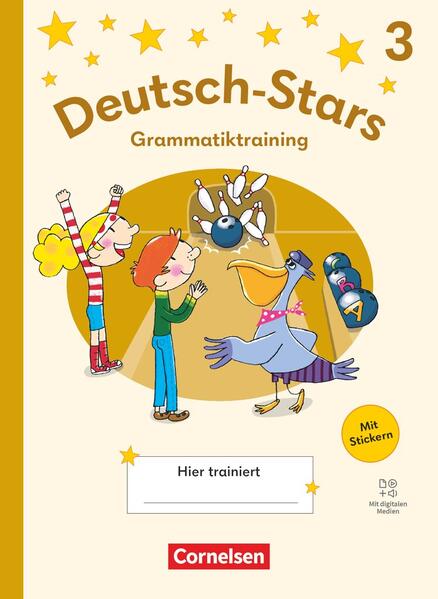 hugendubel Deutsch-Stars 3. Schuljahr- Grammatiktraining - Ausgabe 2025 - Übungsheft mit Lösungen und digitalen Medien bei. Online bestellen oder in der Filiale abholen