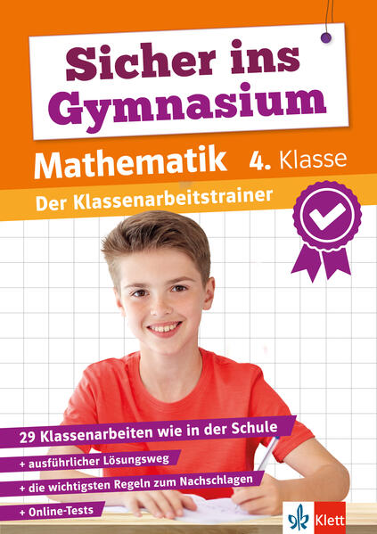 hugendubel Klett Sicher ins Gymnasium: Klassenarbeitstrainer für den Übertritt Mathematik 4. Klasse bei. Online bestellen oder in der Filiale abholen