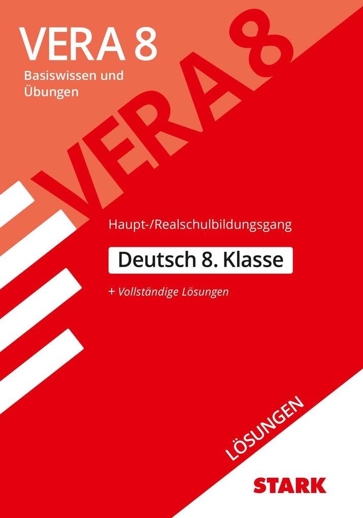 hugendubel STARK Lösungen zu VERA 8 Haupt-/ Realschulbildungsgang - Deutsch bei. Online bestellen oder in der Filiale abholen