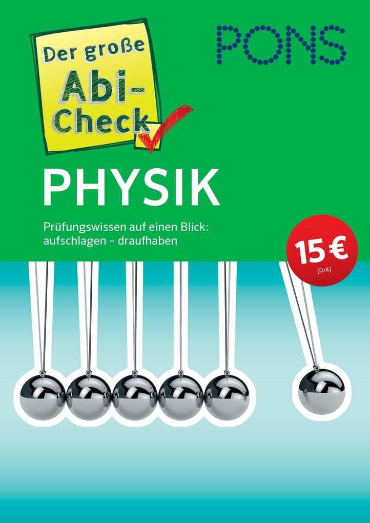 hugendubel PONS Der große Abi-Check Physik bei. Online bestellen oder in der Filiale abholen