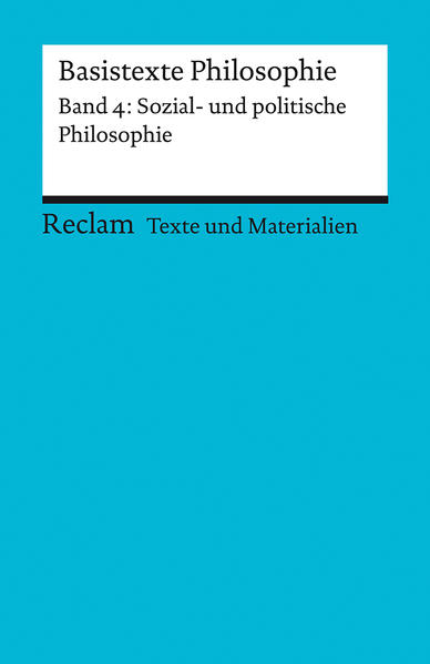 hugendubel Basistexte Philosophie. Band 4: Sozial- und politische Philosophie bei. Online bestellen oder in der Filiale abholen Räumungsverkauf