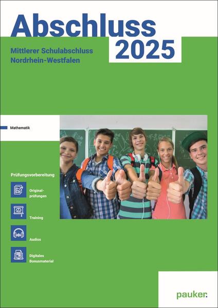 hugendubel Bergmoser + Höller Verlag AG: Abschluss 2025 - MSA Realschule NRW - Aufgabenband - Originalprüfungen mit Trainingsteil für das Fach Mathe bei. Online bestellen oder in der Filiale abholen