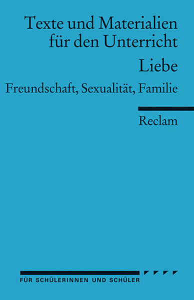 hugendubel Liebe. Freundschaft Sexualität Familie. (Texte und Materialien für den Unterricht) bei. Online bestellen oder in der Filiale abholen
