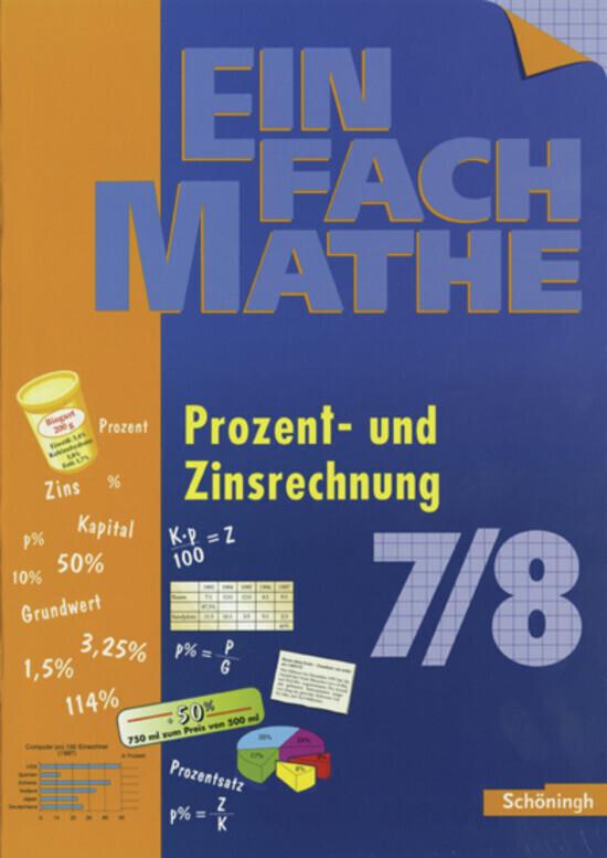hugendubel Gernot Mahn: EinFach Mathe. Prozent und Zinsrechnung bei. Online bestellen oder in der Filiale abholen Riesige Ersparnisse
