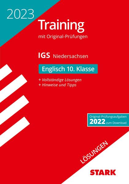 hugendubel STARK Lösungen zu Original-Prüfungen und Training Abschlussprüfung IGS 2023 - Englisch 10. Klasse - Niedersachsen bei. Online bestellen oder in der Filiale abholen