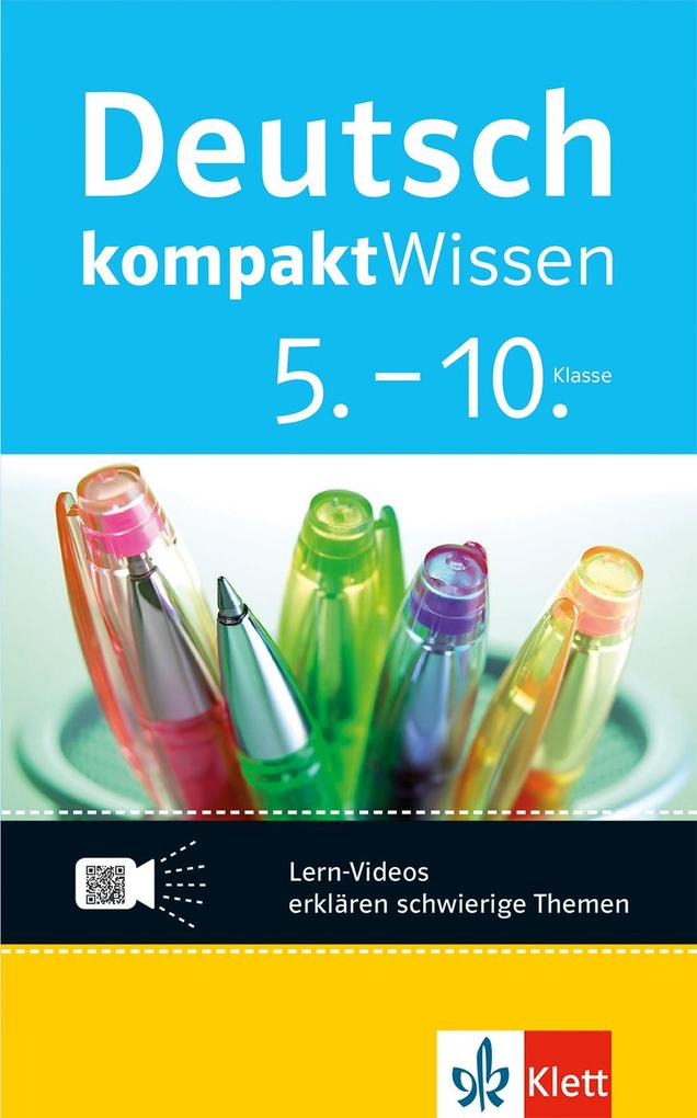 hugendubel Deutsch KompaktWissen Deutsch 5.-10. Klasse. Mit Lern-Videos online bei. Online bestellen oder in der Filiale abholen
