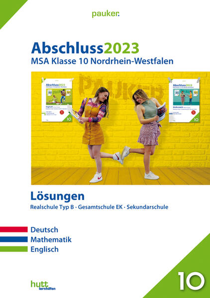 hugendubel Bergmoser + Höller Verlag AG: Abschluss 2023 - Realschule NRW - Lösungsband bei. Online bestellen oder in der Filiale abholen