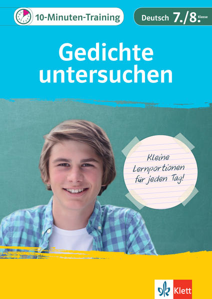 hugendubel Elke Hufnagel: Klett 10-Minuten-Training Deutsch Aufsatz Gedichte untersuchen 7./8. Klasse bei. Online bestellen oder in der Filiale abholen