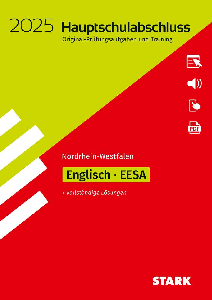 hugendubel STARK Original-Prüfungen und Training - Hauptschulabschluss / EESA 2025 - Englisch - NRW bei. Online bestellen oder in der Filiale abholen zollfrei