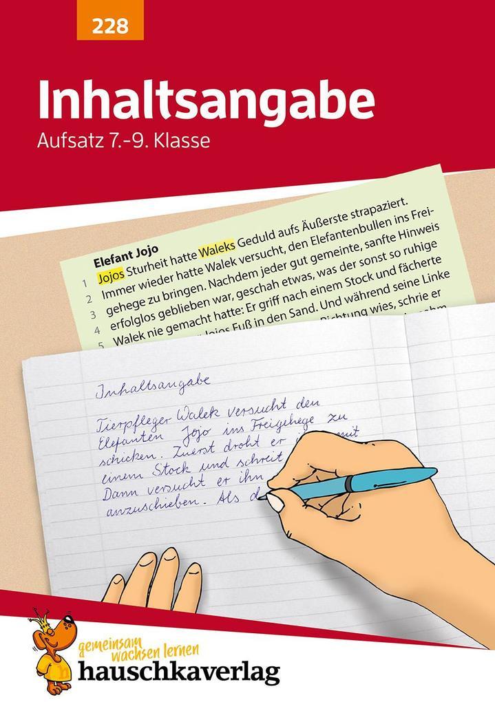 hugendubel Gerhard Widmann: Inhaltsangabe. Aufsatz 7.-9. Klasse bei. Online bestellen oder in der Filiale abholen