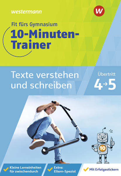 hugendubel Katja Vau: Fit fürs Gymnasium - 10-Minuten-Trainer. Übertritt 4 / 5 Deutsch Texte verstehen und schreiben bei. Online bestellen oder in der Filiale abholen