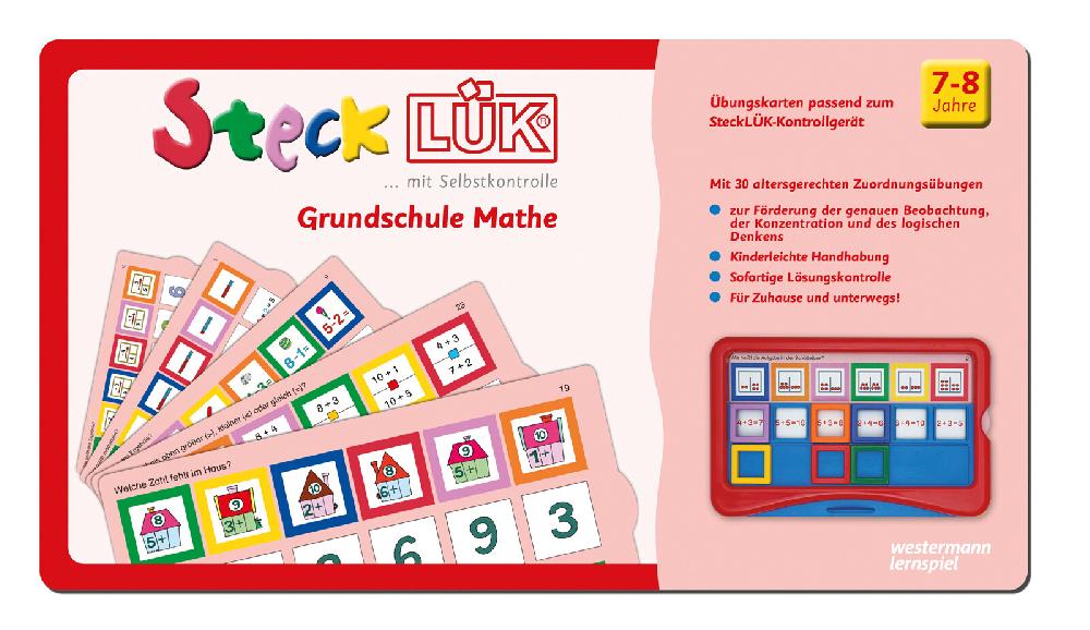 hugendubel SteckLÜK. Grundschule Mathe: Alter 7 - 8 (rot) bei. Online bestellen oder in der Filiale abholen