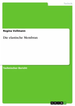 buecher Die elastische Membran (eBook PDF) von Regina Vollmann - bücher.de