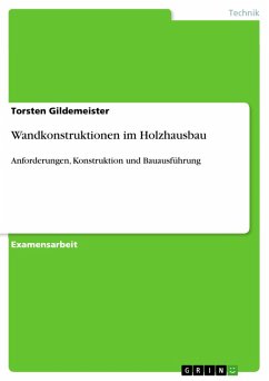 buecher Wandkonstruktionen im Holzhausbau (eBook PDF) von Torsten Gildemeister - bücher.de