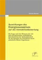 buecher Auswirkungen des Energieausweises auf die Immobilienbewertung (eBook PDF) von Christian Brunner - bücher.de