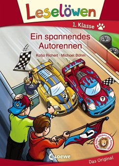 buecher Leselöwen 1. Klasse - Ein spannendes Autorennen (eBook PDF) von Katja Richert - bücher.de