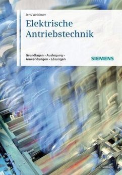 buecher Elektrische Antriebstechnik (eBook PDF) von Jens Weidauer - bücher.de