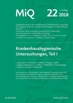 buecher MIQ 22: Krankenhaushygienische Untersuchungen Teil I (eBook ePUB) von Lutz Jatzwauk - bücher.de