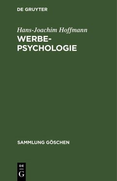 buecher Werbepsychologie (eBook PDF) von Hans-Joachim Hoffmann - bücher.de