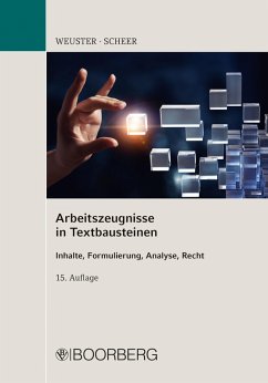 buecher Arbeitszeugnisse in Textbausteinen (eBook PDF) von Arnulf Weuster; Brigitte Scheer - bücher.de