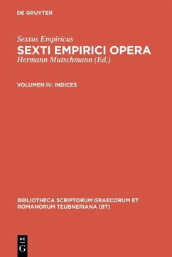 buecher Indices (eBook PDF) von Sextus Empiricus - bücher.de