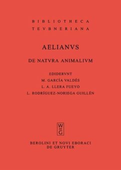 buecher De natura animalium (eBook PDF) von Claudius Aelianus - bücher.de