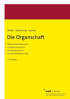 buecher Die Organschaft (eBook PDF) von Thomas Müller; Marcel Detmering; Christian Saecker - bücher.de