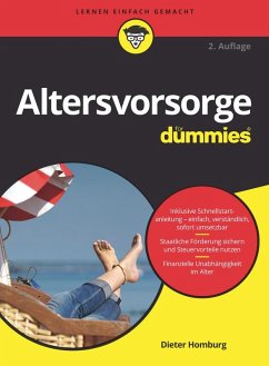 buecher Altersvorsorge für Dummies (eBook ePUB) von Dieter Homburg - bücher.de