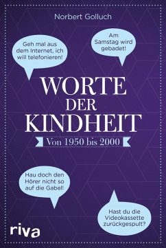 buecher Worte der Kindheit (eBook ePUB) von Norbert Golluch - bücher.de